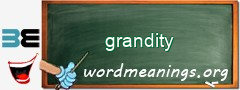 WordMeaning blackboard for grandity